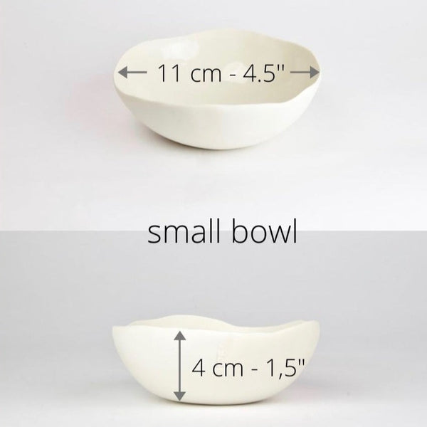 Small bowls, white porcelain | pre-order
