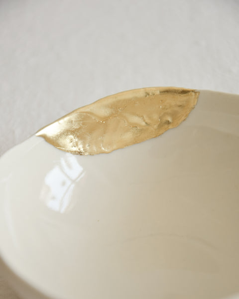 ciotolina con Kintsugi in foglia oro 22 carati | disponibilità immediata
