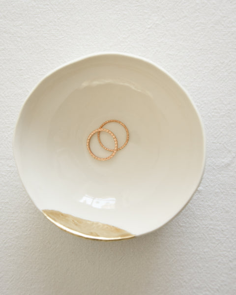 ciotolina con Kintsugi in foglia oro 22 carati | disponibilità immediata