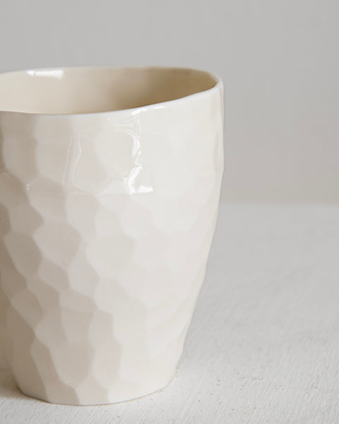 Bicchieri in porcellana bianca | su ordinazione