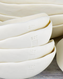 Customize your dishes: request your initials printed on plates and bowls.