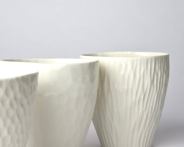 Cups, white porcelain | Ready to ship