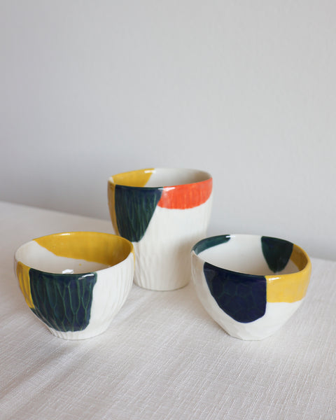 bicchieri colorati | coloured cups