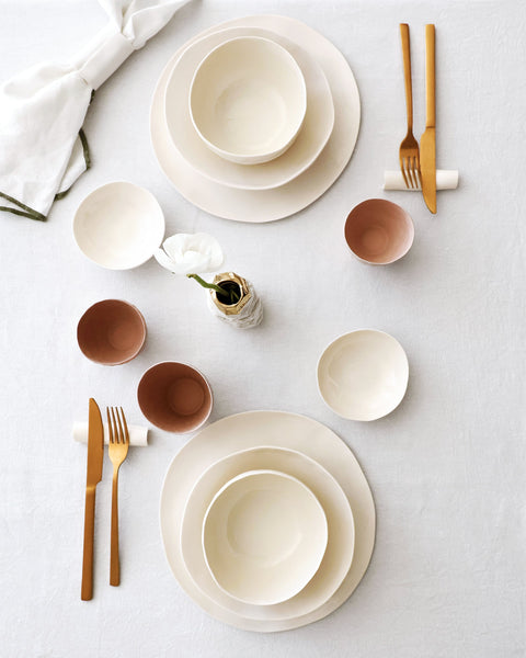 Ciotola per la colazione in porcellana bianca | disponibilità immediata