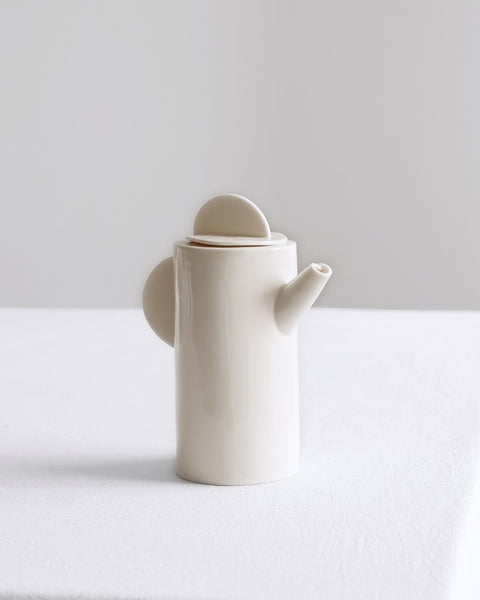 Caffettiera, porcellana bianca | disponibilità immediata