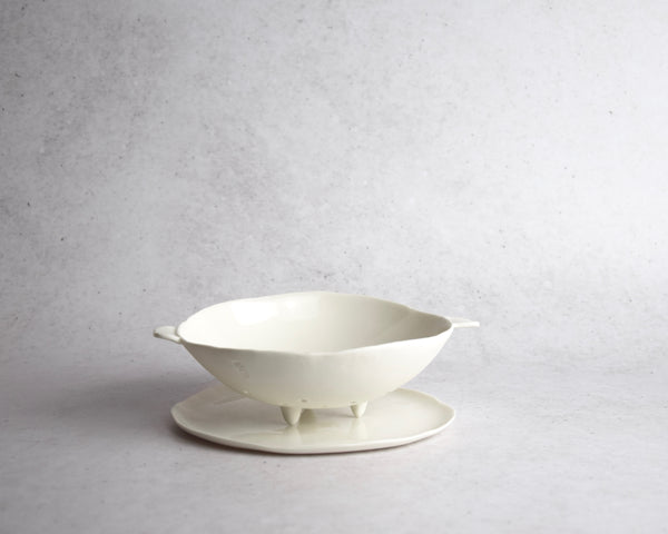 Colanders, handmade white porcelain | pre-order