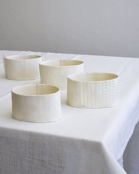 Vasi, porcellana bianche | Collezione Grafie