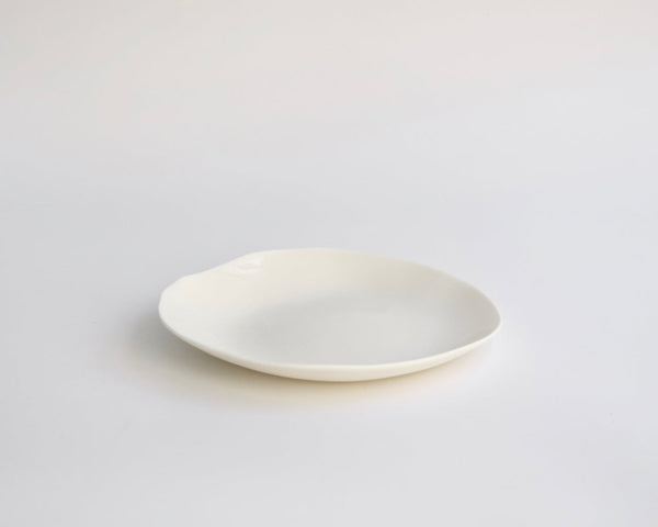 Dessert/side plate, white porcelain | Ready to ship