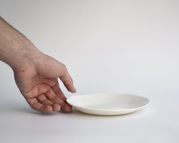Set piatti in porcellana bianca | Disponibilità immediata