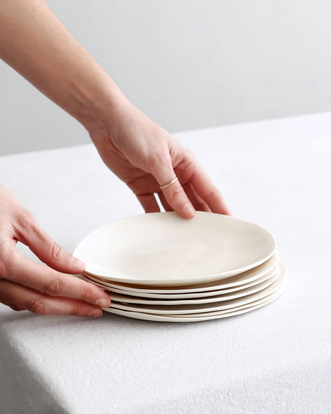 Dessert/side plate, white porcelain | Ready to ship