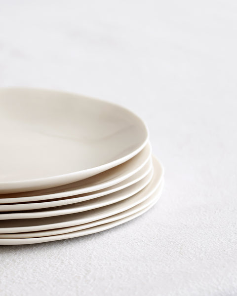 Dessert/side plate, white porcelain | Ready to ship