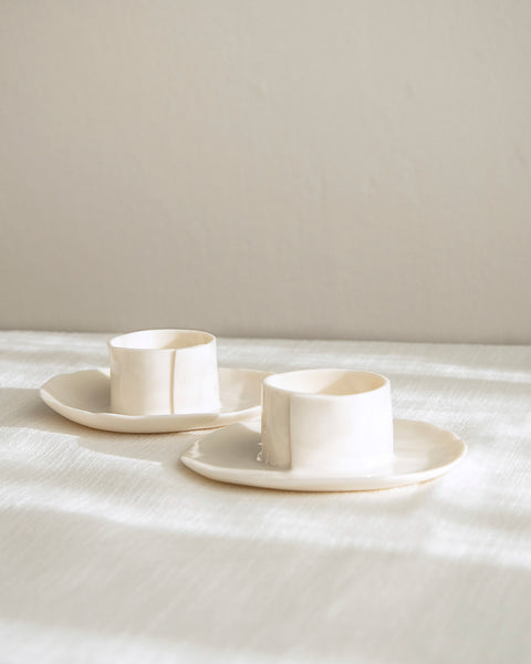 Egg cup, white porcelain | Made to order