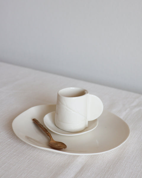 set colazione con caffè | breakfast set with espresso cup