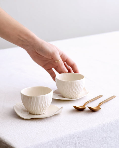 Small cups, white porcelain | pre-order