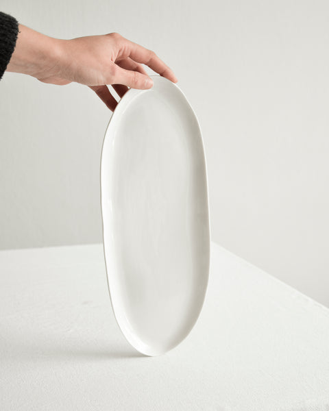 Sushi plates, white porcelain | Ready to ship