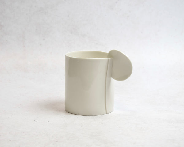 'Mug for Breakfast' white porcelain set | Ready to ship