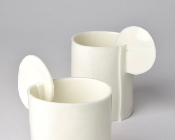 Espresso Cups, white porcelain | Ready to ship
