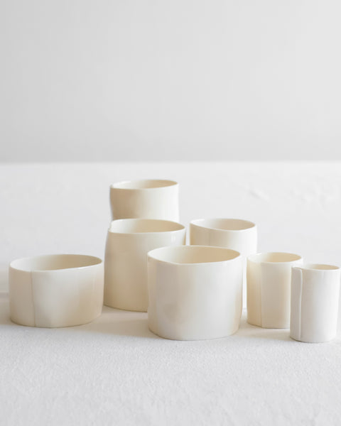 Cups, white porcelain | pre-order