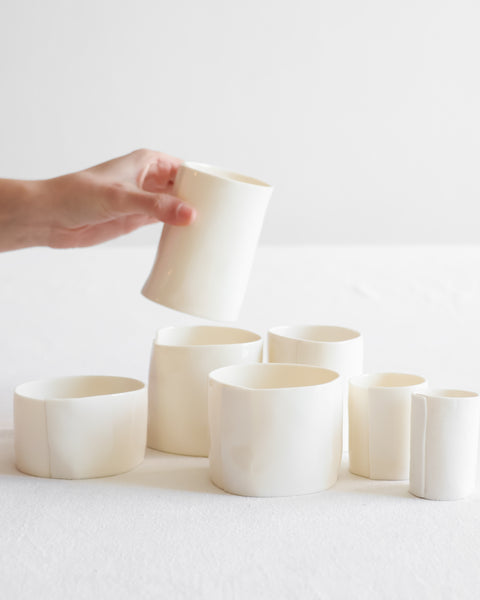 Cups, white porcelain | pre-order