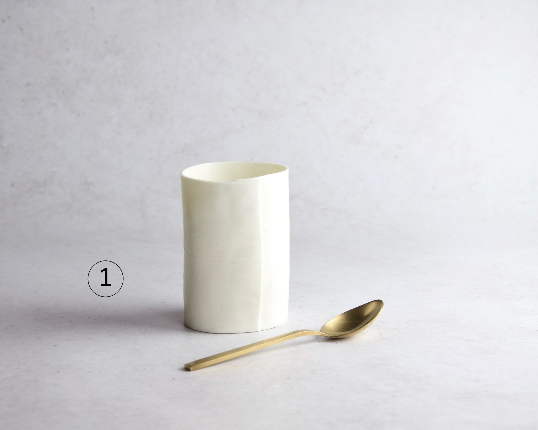 Cups, white porcelain | Ready to ship