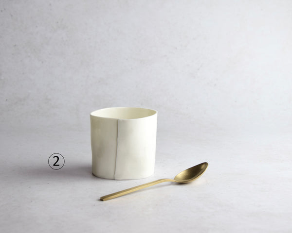 Cups, white porcelain | Ready to ship