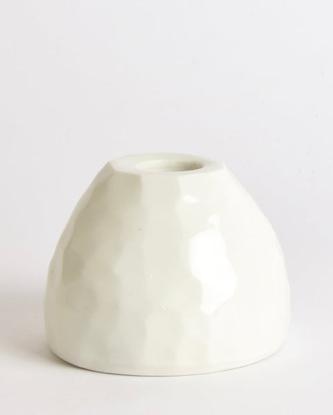 Candle holders, white porcelain | ready to ship