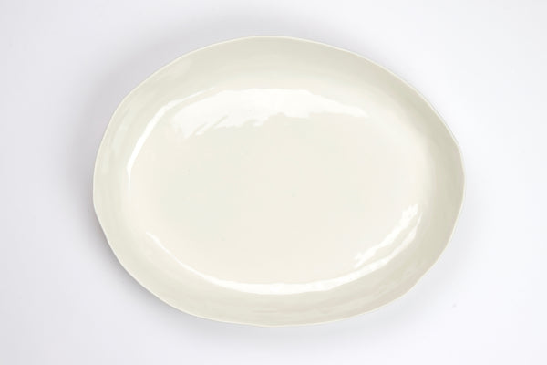 Piatto da portata, rotondo o ovale, porcellana bianca | ordine prestabilito